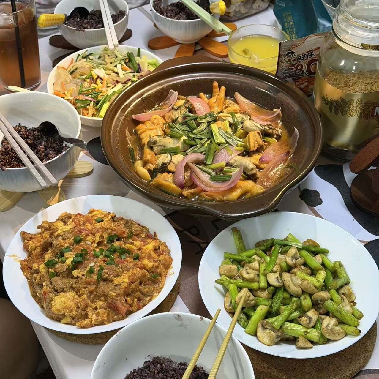 生蚝鸡肉煲